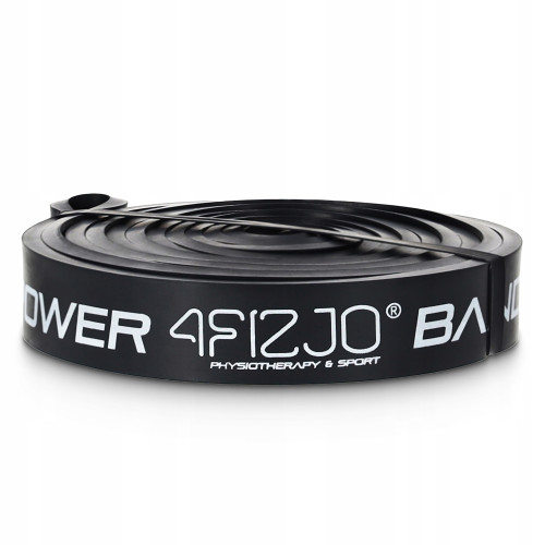 Резинка для фитнеса  4FIZJO Power Band 22 мм 12-17 кг Black - фото №9